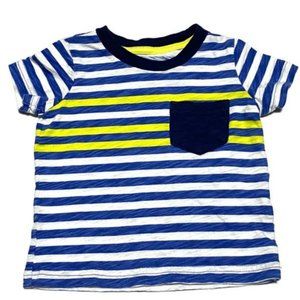 Infant 3M Baby Boy Yellow Striped Tee